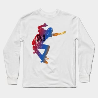 Skateboarding SK8 Skater Long Sleeve T-Shirt